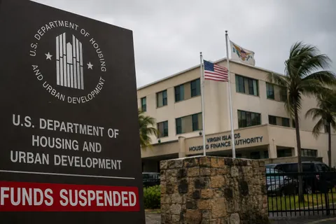 HUD funding suspension involving the Virgin Islands Housing Finance Authority